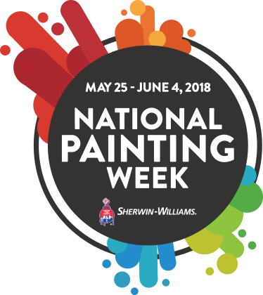 Home - National Painting Week 2018 (374x420), Png Download