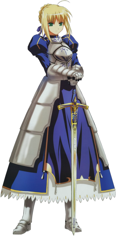 Saber Vs Obito - Saber Fate Stay Night (400x750), Png Download