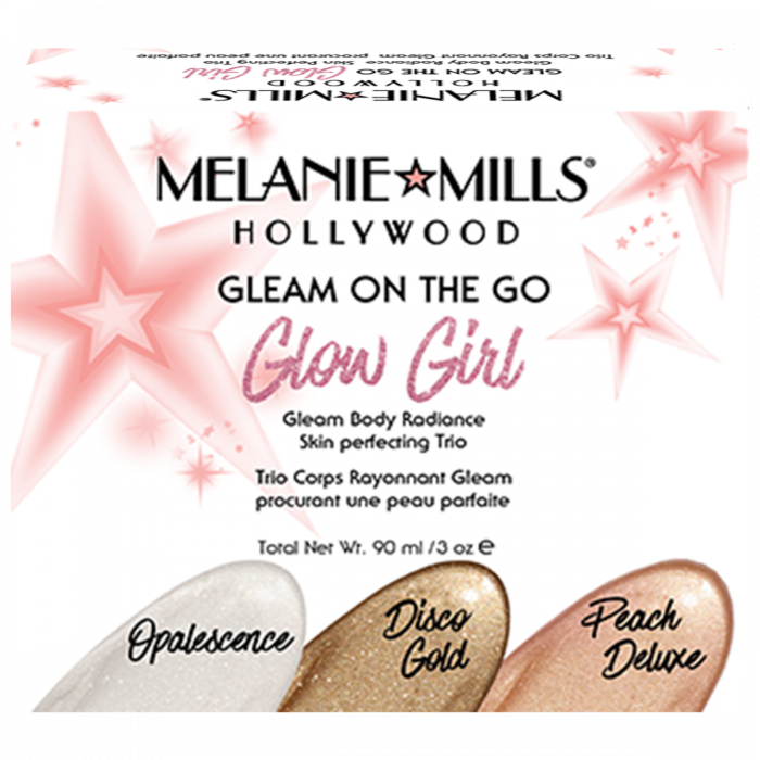 Melanie Mills Gleam On The Go- Glow Girl Radiance Trio - Star (700x700), Png Download
