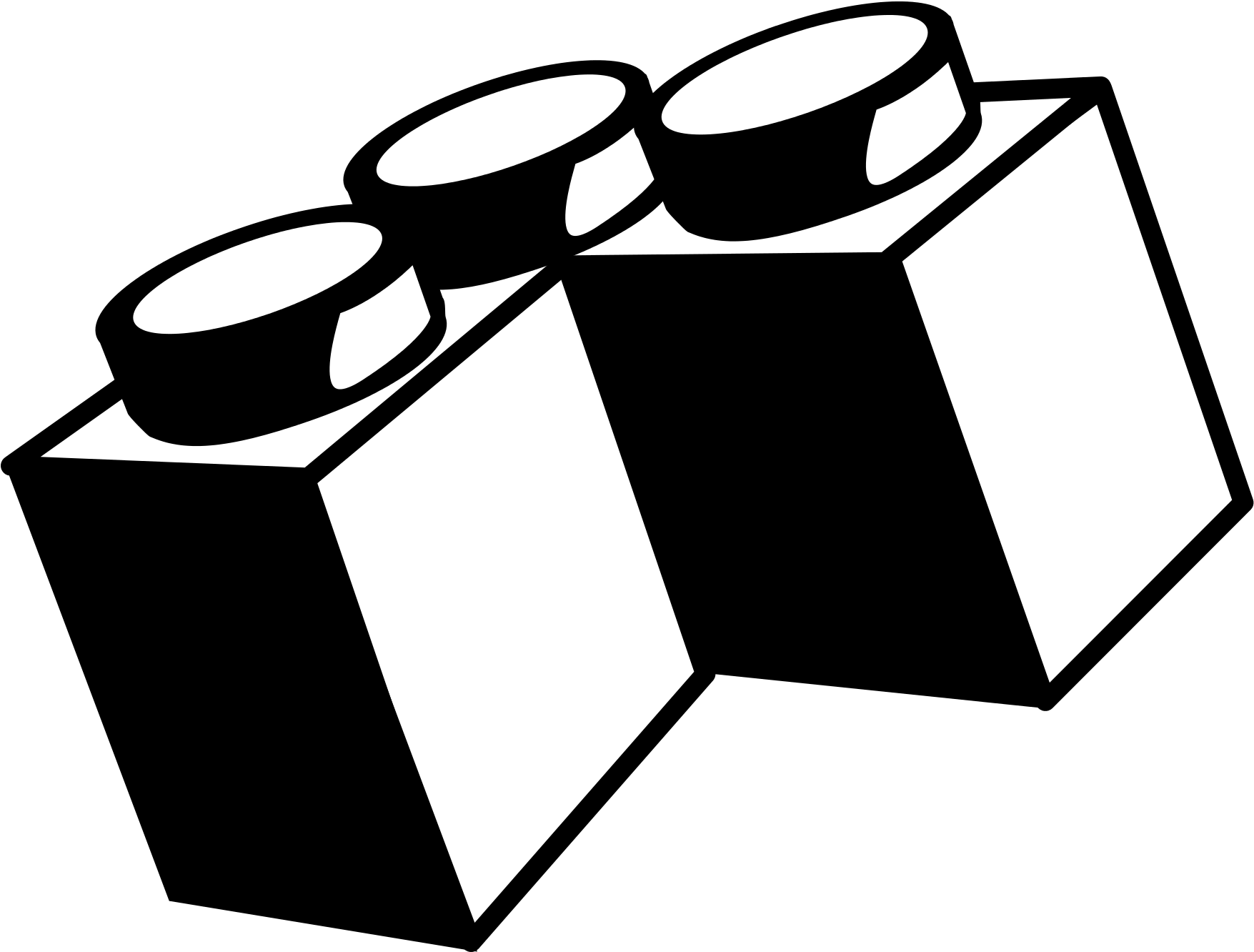 Lego Clipart Black And White Png Free Transparent PNG Clipart Images