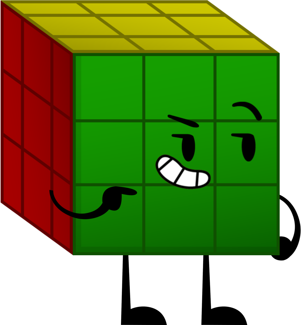 Rubiks Cube Pose 5-2017 - Cube (1153x1229), Png Download