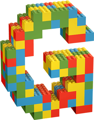 Lego Block Png - Lego Letter (525x525), Png Download