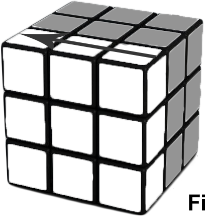 Notation Of A Rubik's Cube - Rubix Cube (454x453), Png Download