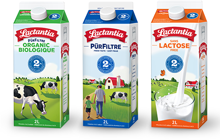 Milks - Lactantia Purfiltre (450x342), Png Download