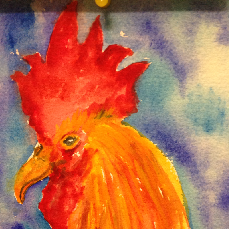 Sold - Rooster (1071x800), Png Download