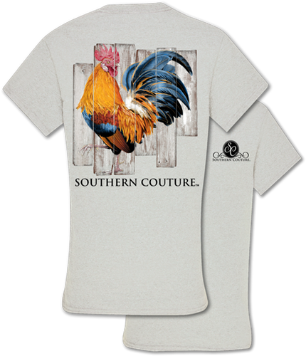 Southern Couture Rooster - Rooster (500x500), Png Download