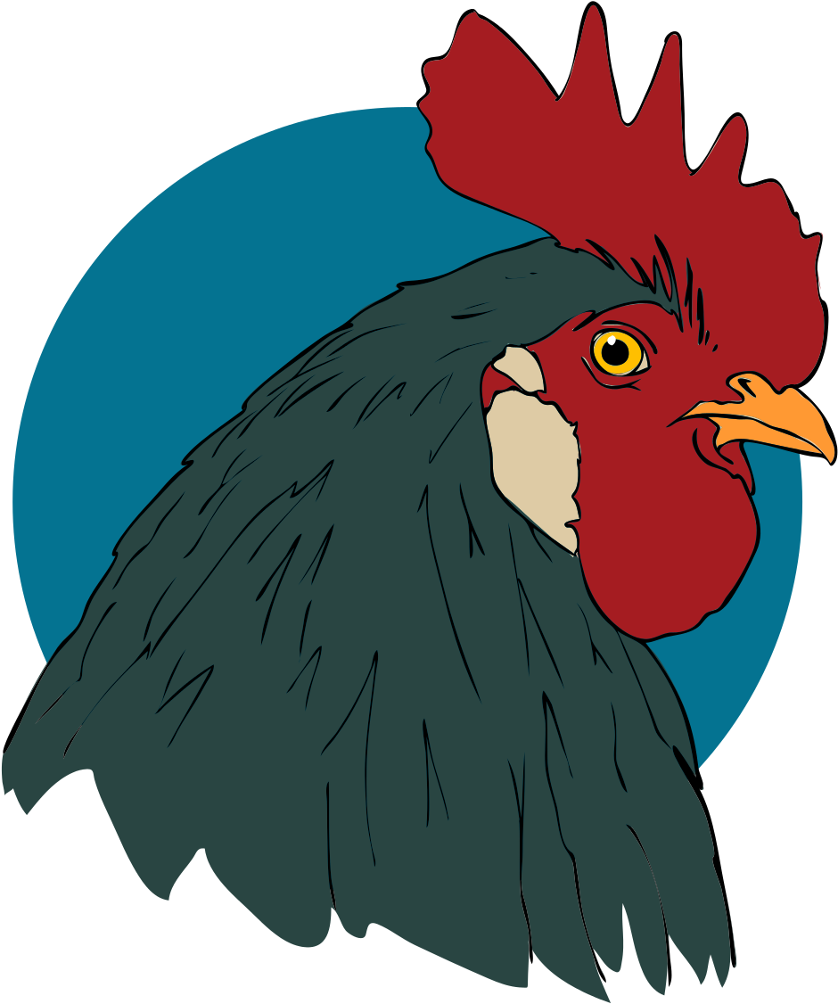 Open - Rooster Png (1000x1164), Png Download