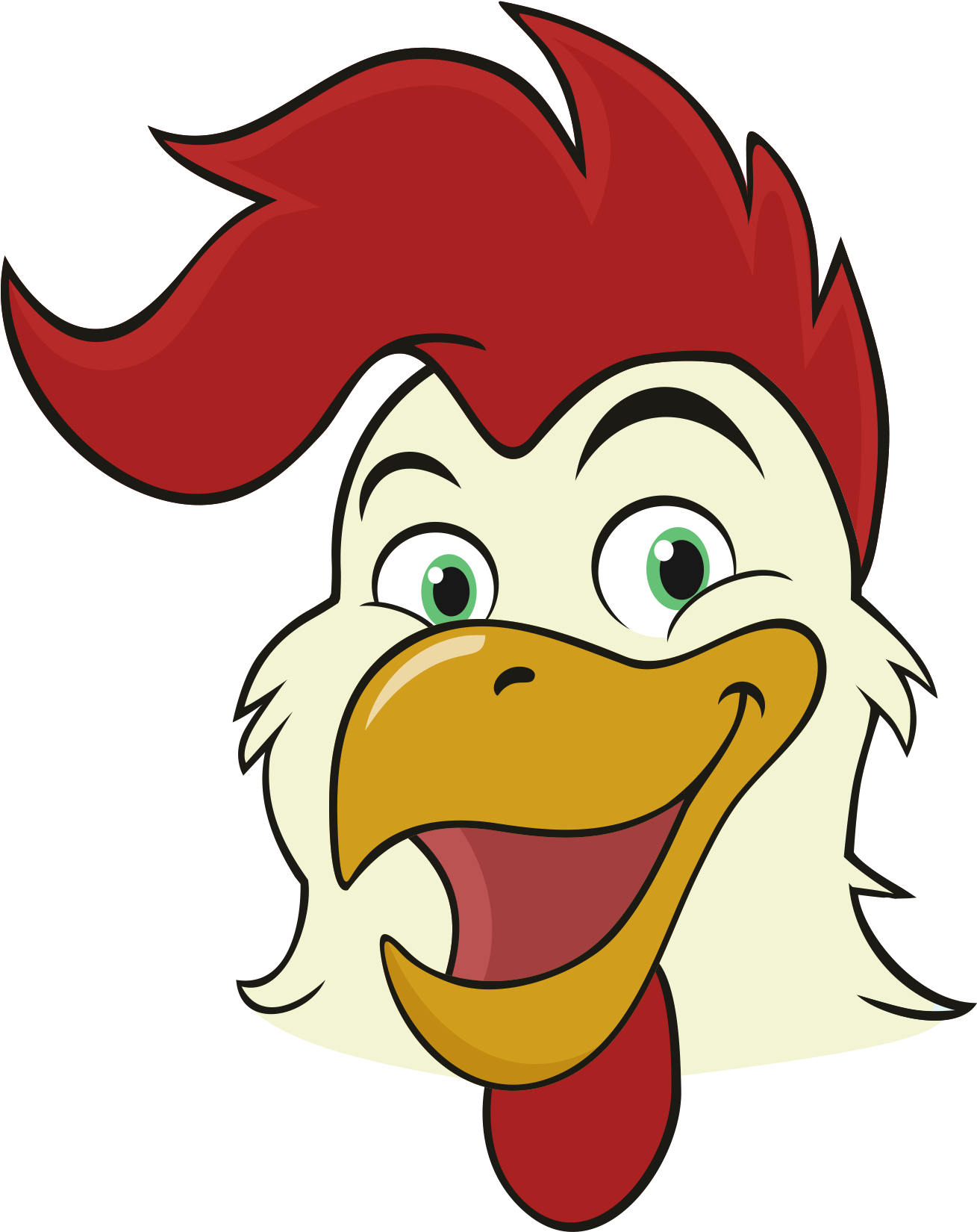 Rooster (1335x1709), Png Download