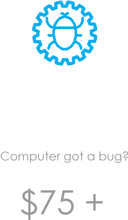 Computer Virus Removal - Floral Brooch 1.25 Inch | Pin Back Made On A Turquoise (400x476), Png Download