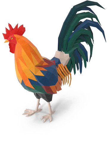 Rooster Png Picture - São Bernardo Do Campo (600x600), Png Download