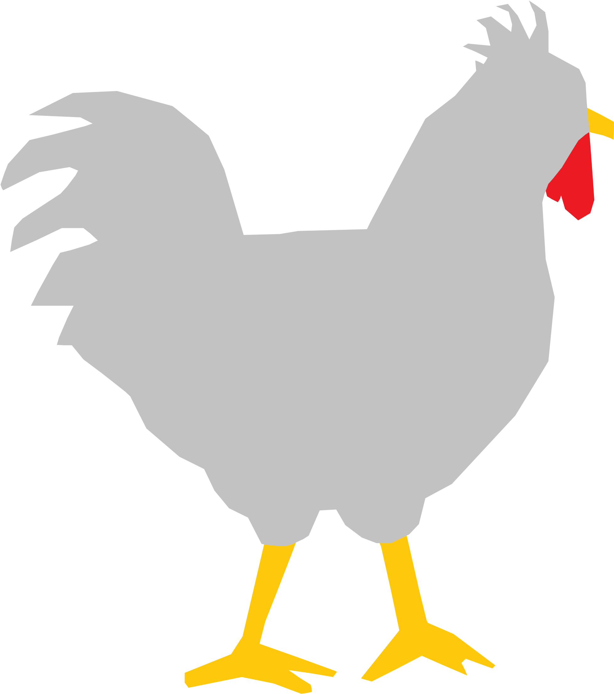 Original Png Clip Art File Rooster Svg Images Downloading (576x598), Png Download