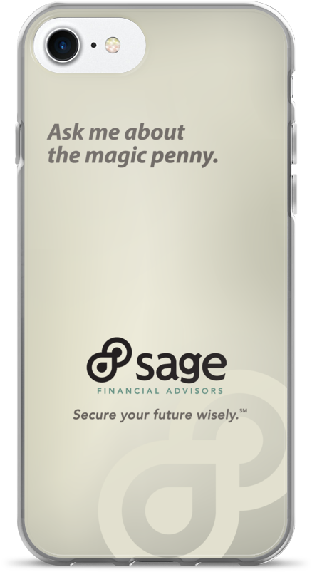 Iphone 7 And 7 Plus Case / Magic Penny - Mobile Phone Case (1000x1000), Png Download