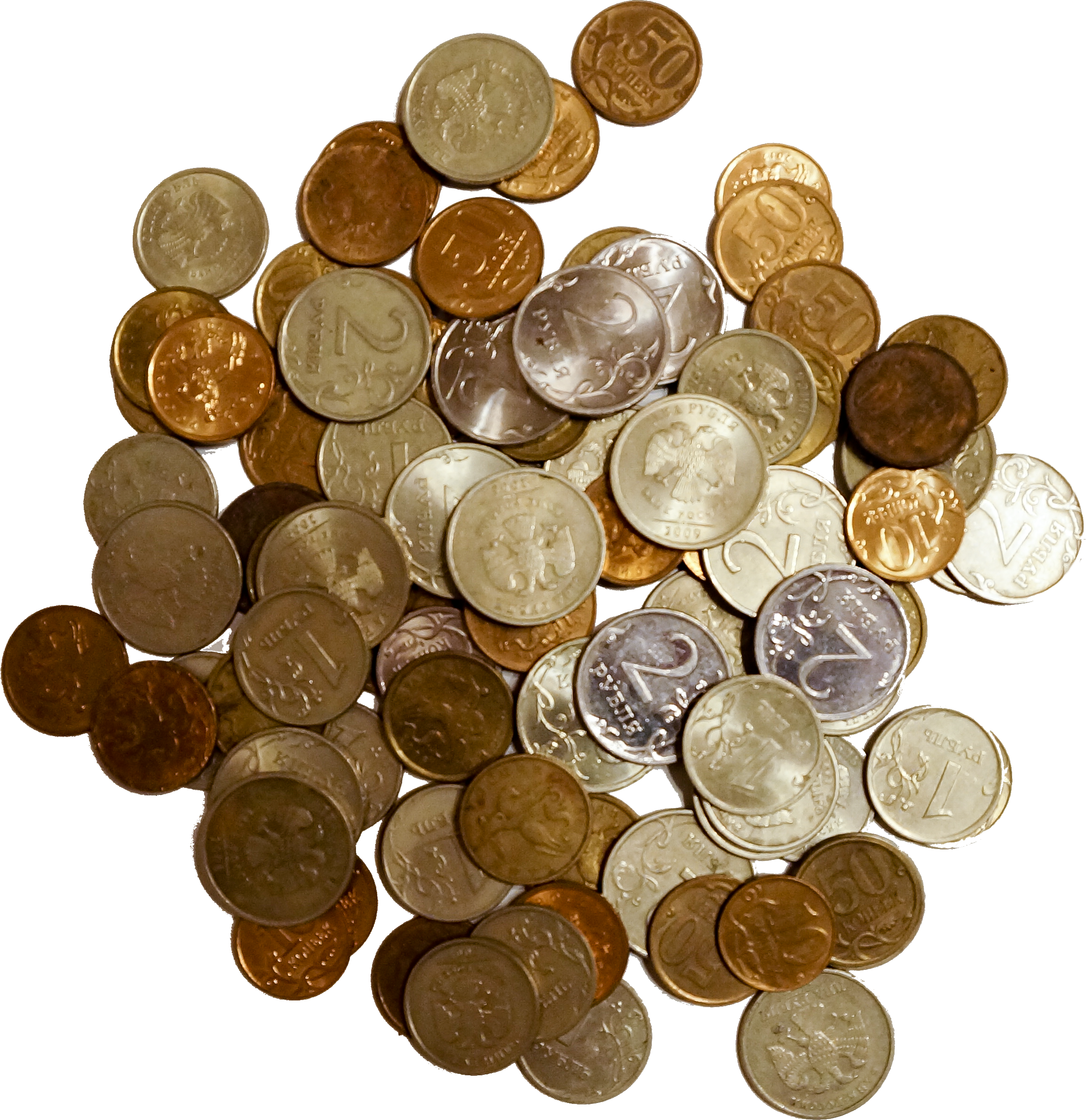 Transparent Coins (2309x2381), Png Download