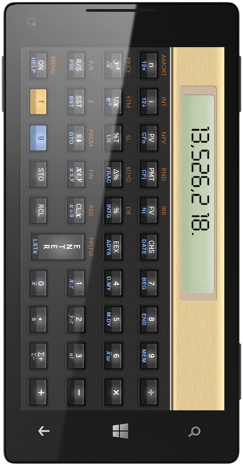 Vicinno Financial Calculator Windows Phone - Financial Calculator (796x1280), Png Download