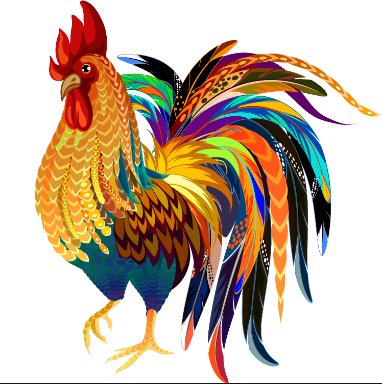 Kursov Com Chickens Pinterest Kursovcom - 鸡 年 矢量 (748x753), Png Download