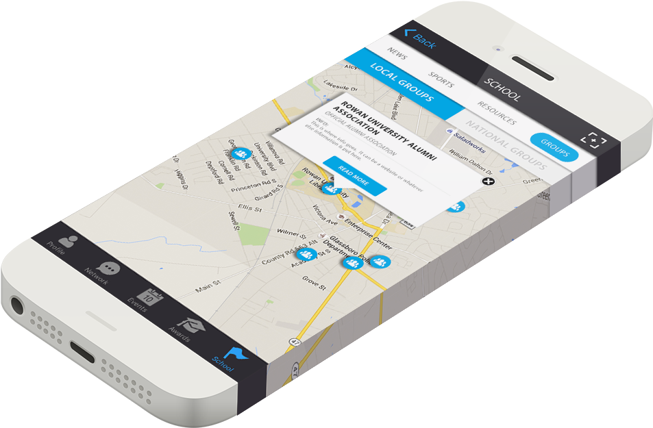 Iphone 6 Infinity Template - Web Design (1000x775), Png Download