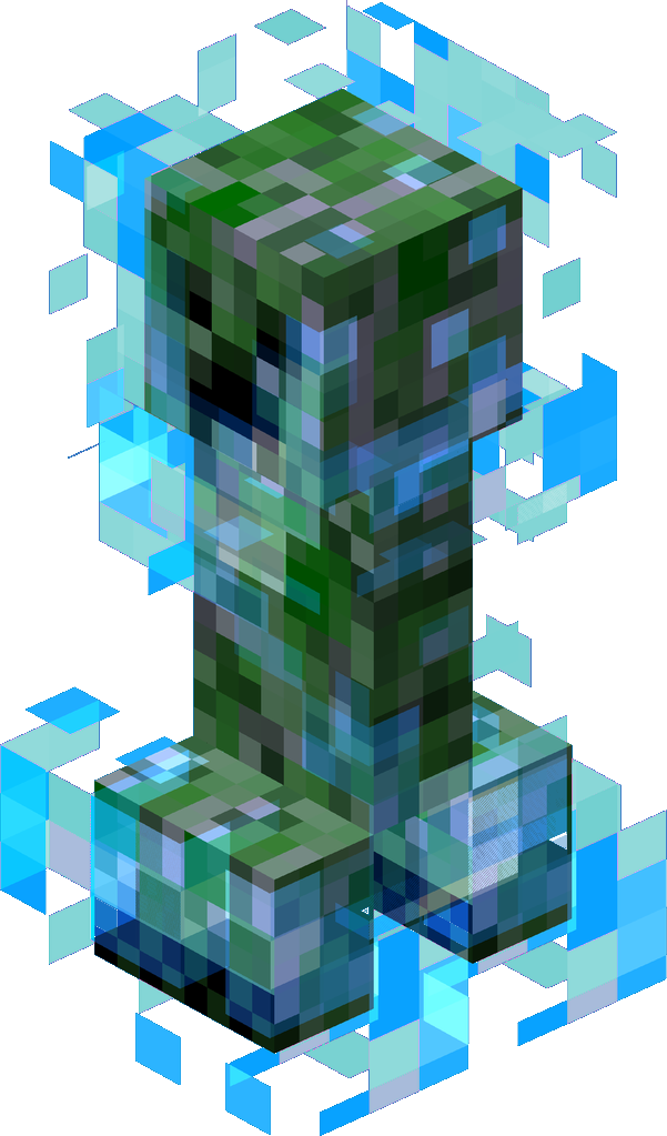 Download Charged Creeper - Minecraft Creeper PNG Image with No Background 