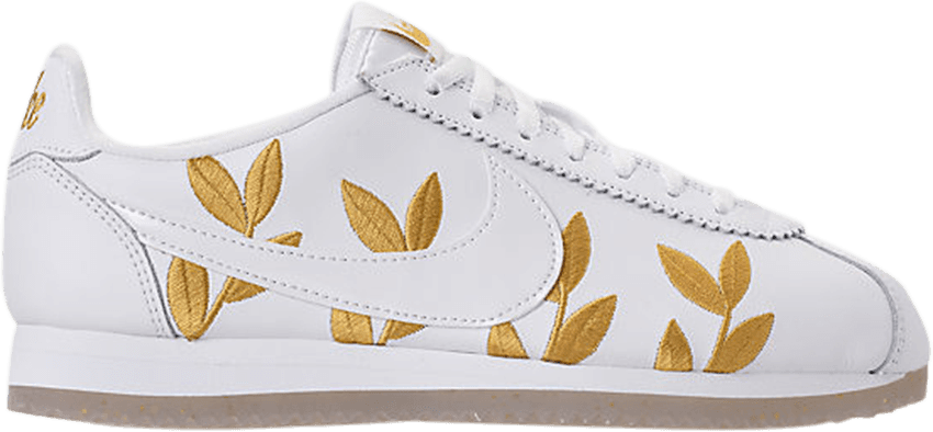 Wmns Cortez Ce 'gold Leaves' - Nike Women's Classic Cortez (850x394), Png Download