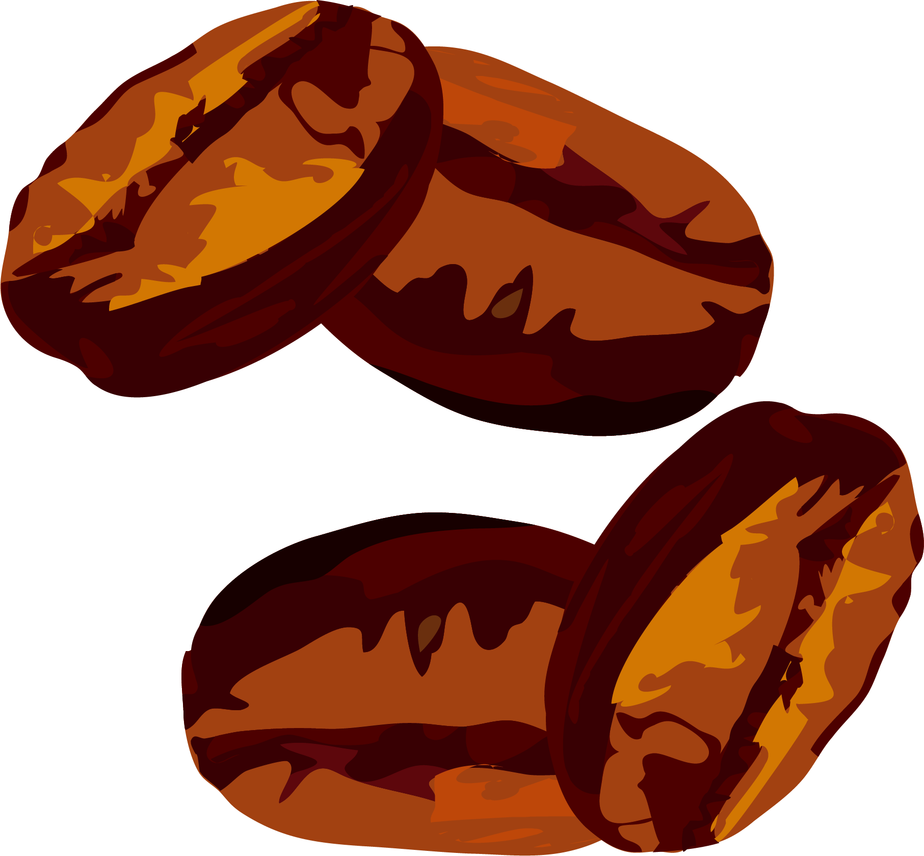 Coffee Cafe Beans Png Vector Elements - Graos Cafe Vector Png (1813x1679), Png Download