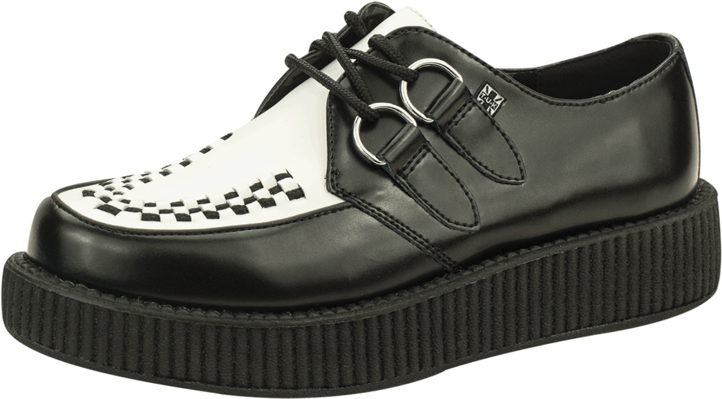 Tuk Tuxedo Viva Low Sole Creepers - Creepers Shoes (1060x847), Png Download