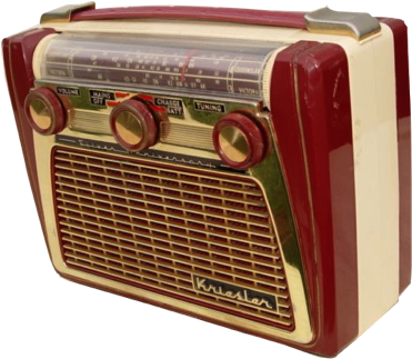 E Limited Edition “silver Anniversary” Kriesler Radio - Kriesler Transistor Radio (412x341), Png Download