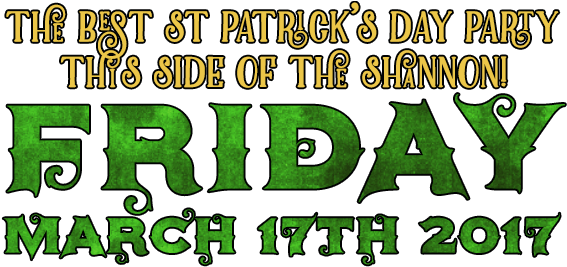 St Pats Day 2017 (603x269), Png Download
