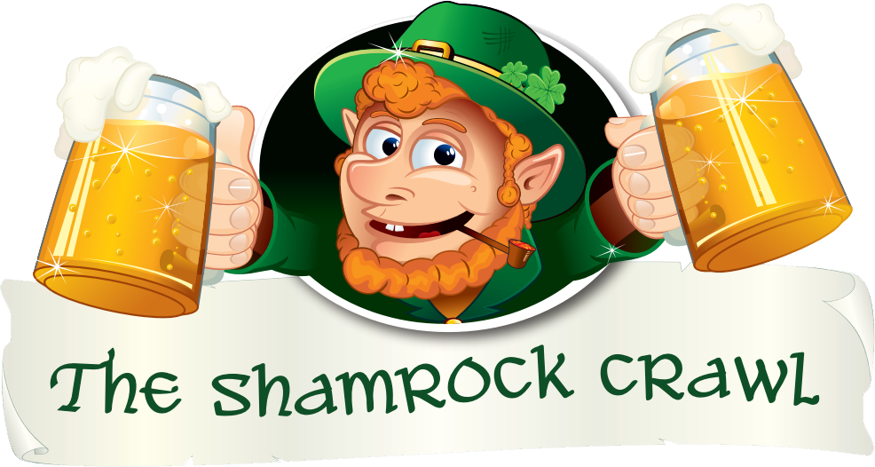 Shamrocklogo New - Shamrock Crawl (986x526), Png Download