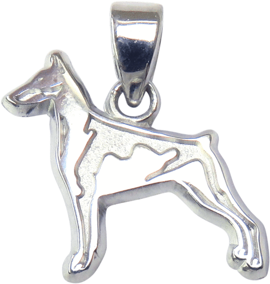 Doberman Pinscher Pendant - Dobermann (600x626), Png Download