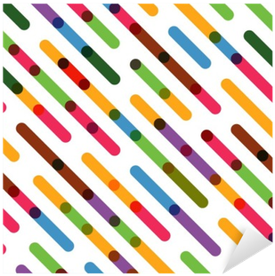 Flat Colorful Diagonal Lines - Colorful Diagonal Lines (400x400), Png Download