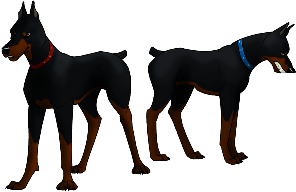 Roscoe And Desoto By Indybreeze On Deviantart Picture - Roscoe And Desoto Dog (1093x731), Png Download