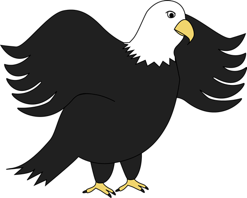 Cute Eagle Clipart (500x401), Png Download