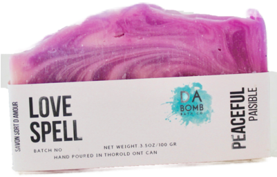 Love Spell Cold Press Soap - Wall Sticker Live Boldly (400x400), Png Download