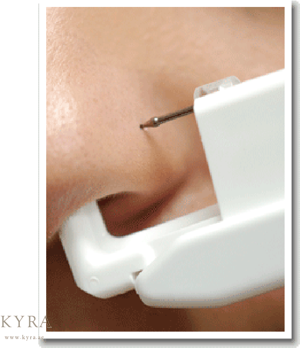 Svg Transparent Download Clear Crystal In Mm Bezel - Kyra Nose Piercing (700x700), Png Download