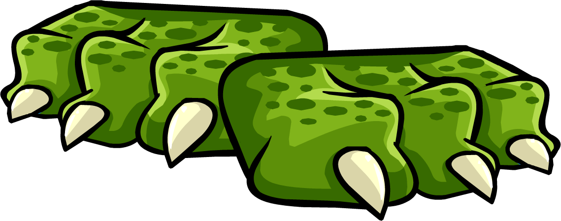 Green Dragon Feet - Wiki (1139x449), Png Download
