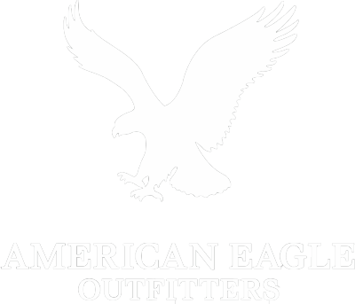 American Eagle Outfitters Logo Png - American Eagle Outfitters Logo White (400x343), Png Download