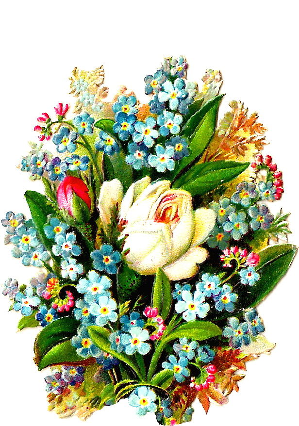 Free Pictures Of Bouquets Flowers Awesome Wedding - Bouquet Of Flowers Graphic (970x1155), Png Download