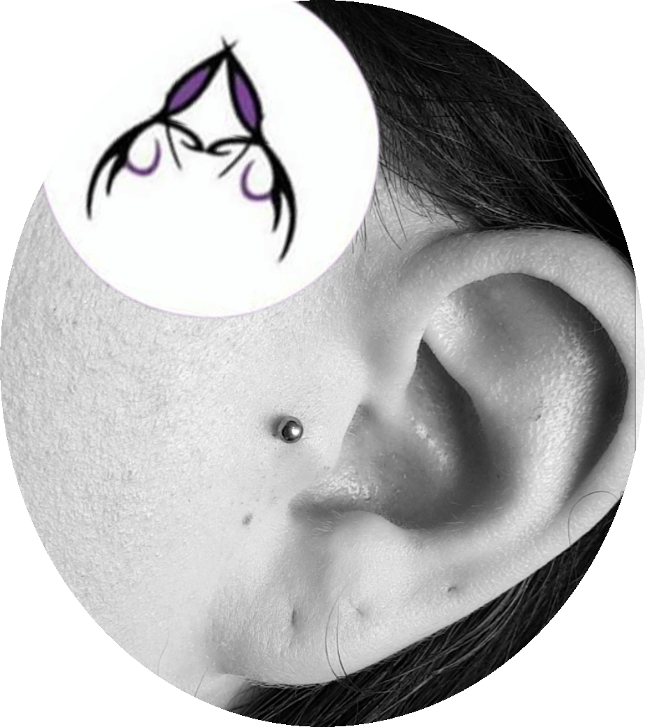 Piercings - Headpiece (925x1042), Png Download