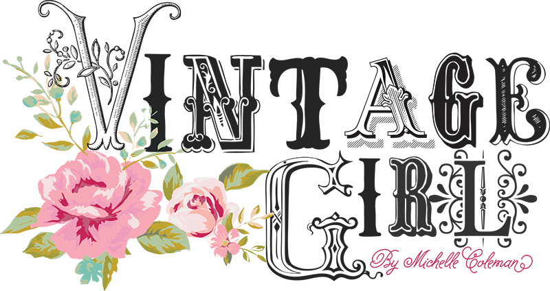These Gorgeous Florals And Retro Patterns Of Vintage - Vintage Girl Logo (800x424), Png Download