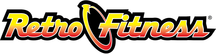 Retro Fitness Logo (750x188), Png Download