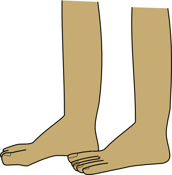 Jpg Freeuse Download Clip Art At Clker Com Vector Online - Feet Clip Art (588x600), Png Download