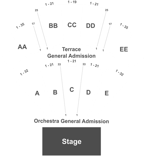 Pavilion Uc Davis Khalid Seating Chart (525x525), Png Download