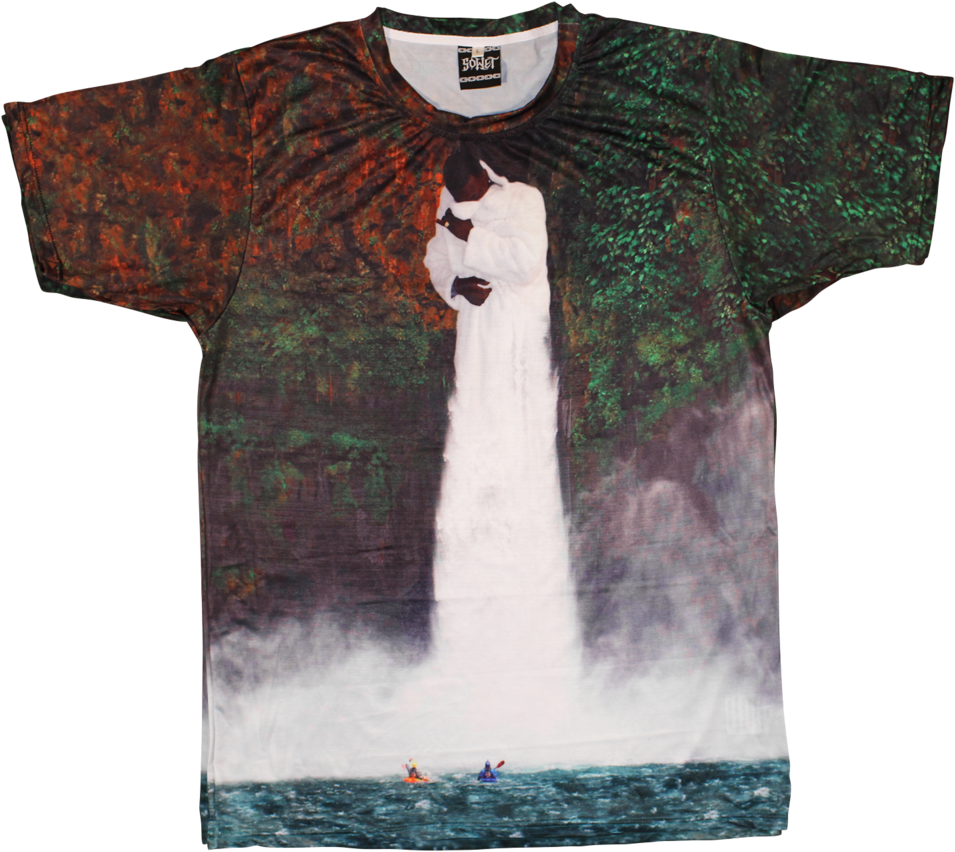 Sowet's Super Cold 'gucci Waterfall' T-shirt - Guccimane Black Tees Tshirt Clothing (1000x924), Png Download
