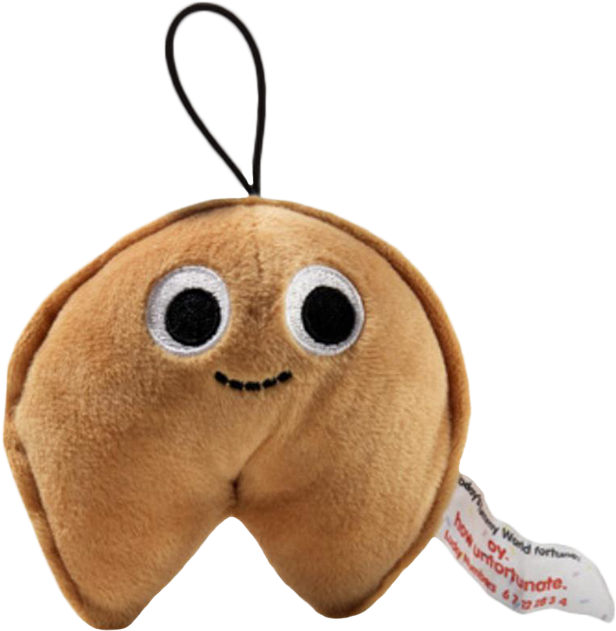 Fate Fortune Cookie 4” Small Plush - Kidrobot Yummy World Fate The Fortune Cookie 10cm Plush (800x800), Png Download