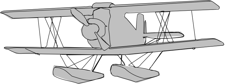 Sea Plane Clipart - Blog (751x281), Png Download