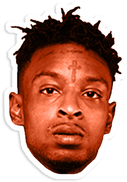 21 Savage Hair Png