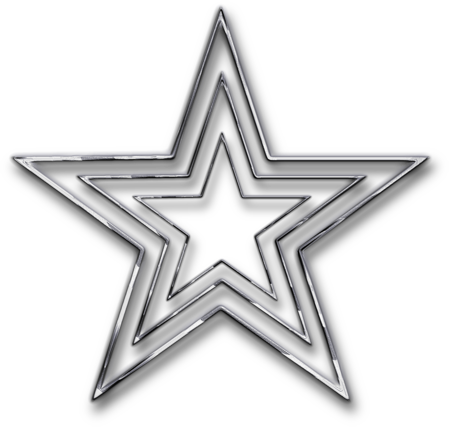 Silver Png Pic - Star Png Silver (921x868), Png Download