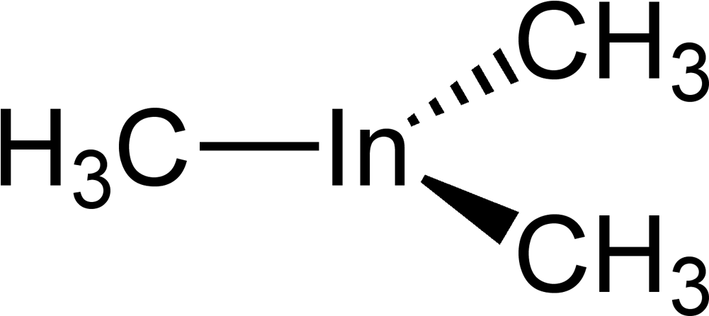 File - Trimethylindium-2d - Formula De 2 Butanol (1100x545), Png Download