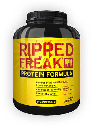 Ripped Freak Protein - Pharmafreak Ripped Freak Protein (500x500), Png Download