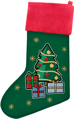 Error Message - Christmas Stocking (400x400), Png Download