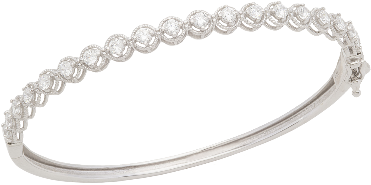 Sterling Silver Bangles And Bracelets - All Gemstone Tasbih (1302x675), Png Download